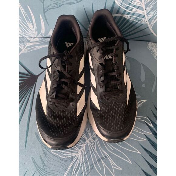 ADIDAS Duramo black Ortholite Running Gym Shoes Sneakers men’s sz 11 main image 8